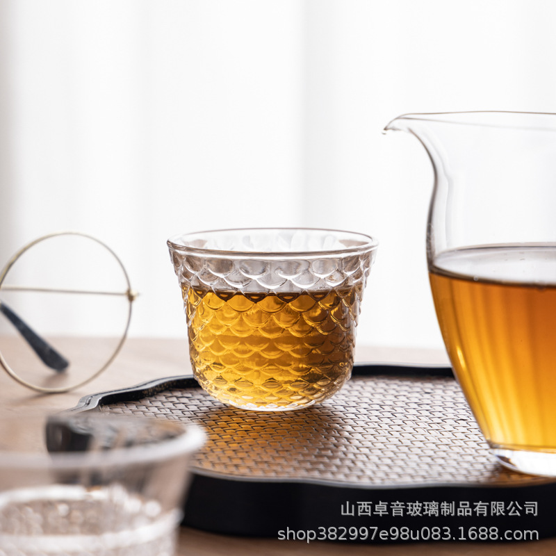 Small Tea Cup, Tasting Cup, Single Product Tea Cup, Japanese Simple Glass Cup, Small Hand-Brewed Coffee Cup, Master Cup