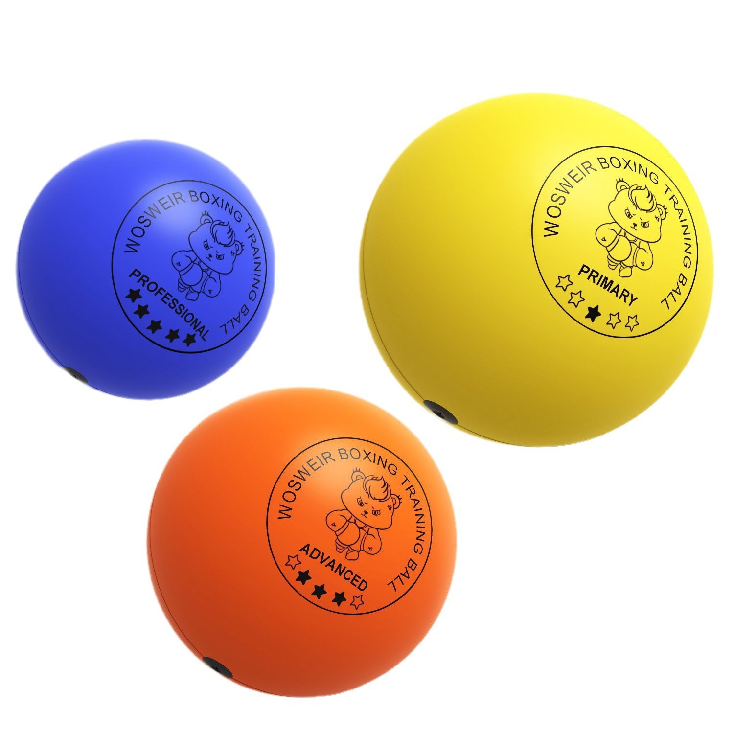 Head-Mounted Kidsren's Boxing Reaction Ball Agility Training Ball Large Ball Diameter 7Cm8Cm9Cm Speed Ball Glossy Soft Ball