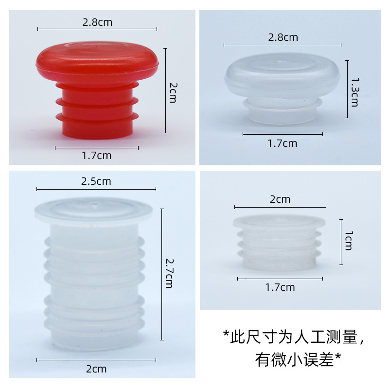 Tepex no odor food grade wine bottle stopper plastic stopper new PE material beer bottle stopper