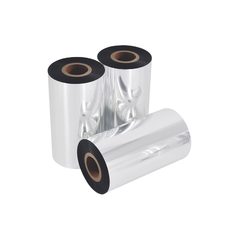 Wax-based mixed-based full resin carbon tape 110mm * 300m bar code machine ribbon coated paper tag adhesive carbon tape