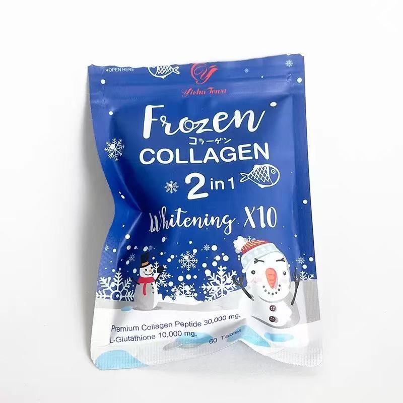 Wansongtang Frozen Collagen Peptide 2in1 Export Export Skin Beauty Collagen Peptide Tablets