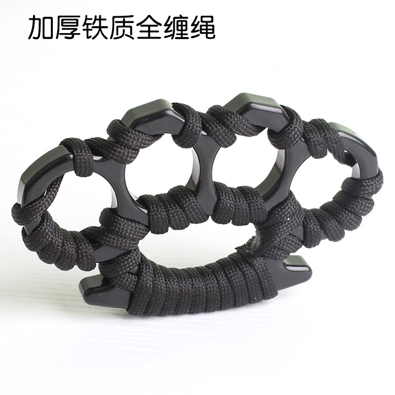 Кольцо для самозащиты Finger Tiger с ручным замком, металлическая перчатка с четырьмя пальцами, поддержка руки, антиволк, для разбивания окон, автодержатель