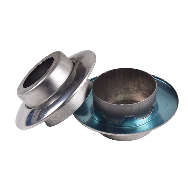 Stainless steel heightened spray head decorative cover adjustable large height double layer decorative cover dry nozzle decorative ring