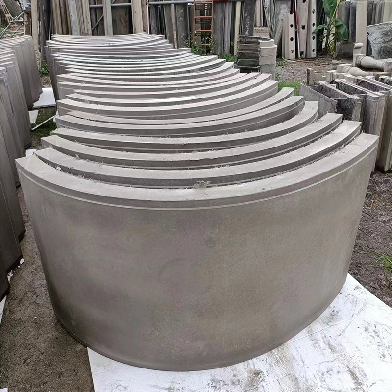 GRC material light foam exterior wall decorative lines Villa window cover eaves under eaves waist line eaves line bubble beam support