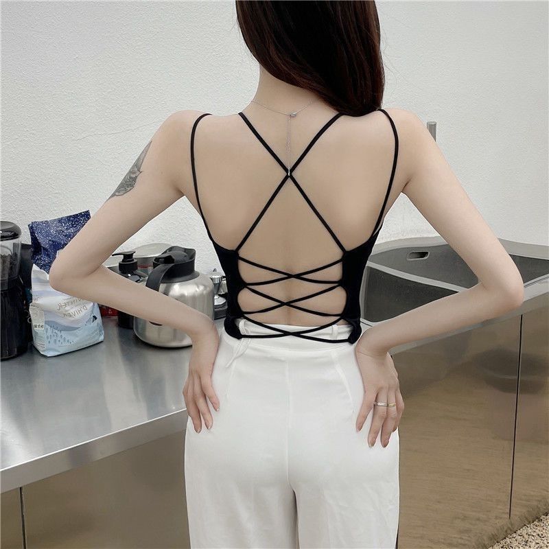 Сексуальная облегающая майка для женщин, верхняя одежда, бюстье с эффектом красоты, увеличение маленькой груди, утолщенная чашка, топ-базовый слой