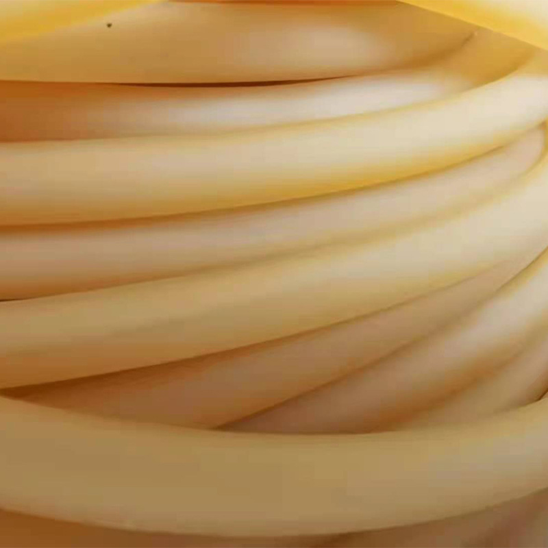Yellow Latex Tube Tie 6*9 Manufacturer Wholesale Chemical Experiment Equipment High Elastic Hollow Hose Rubber Band 5*7