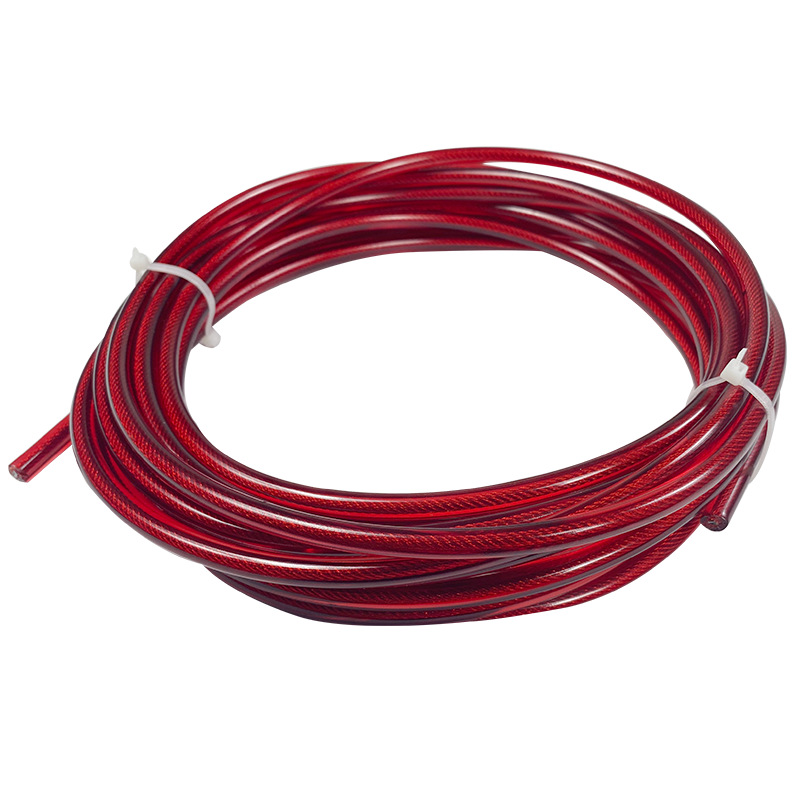 Color-Coated Plastic-Coated Steel Wire Rope, Rubber-Coated Plastic-Coated Pull Wire, Multi-Specification Anti-Rust