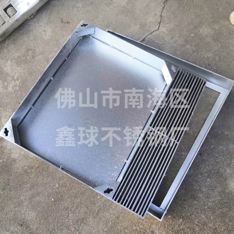 304 Stainless Steel Invisible Manhole Cover Square Round Manhole Cover Sewer Cover Manhole Cover Stainless Steel Decorative Manhole Cover