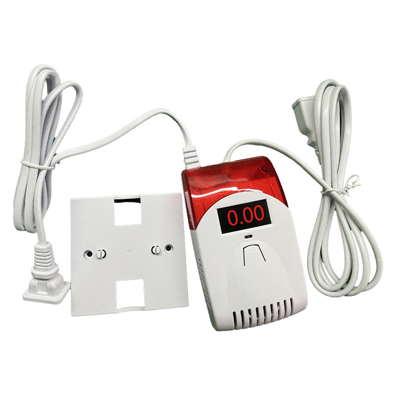 Gas Detector Alarm Linkage 220V Output Drives Exhaust Fan Networked Output Normally Open Normally Closed