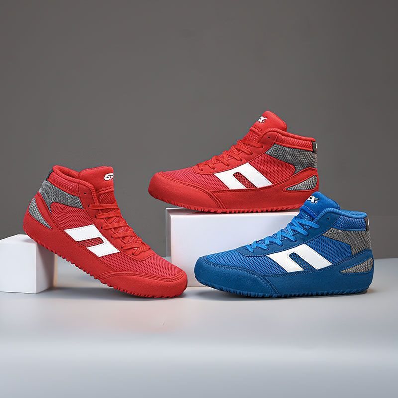 2025 New Lightweight Indoor Fitness Professional Comprehensive Wrestling Competition Shoes Are Non-Slip, Breathable and Not Stuffy for Feet