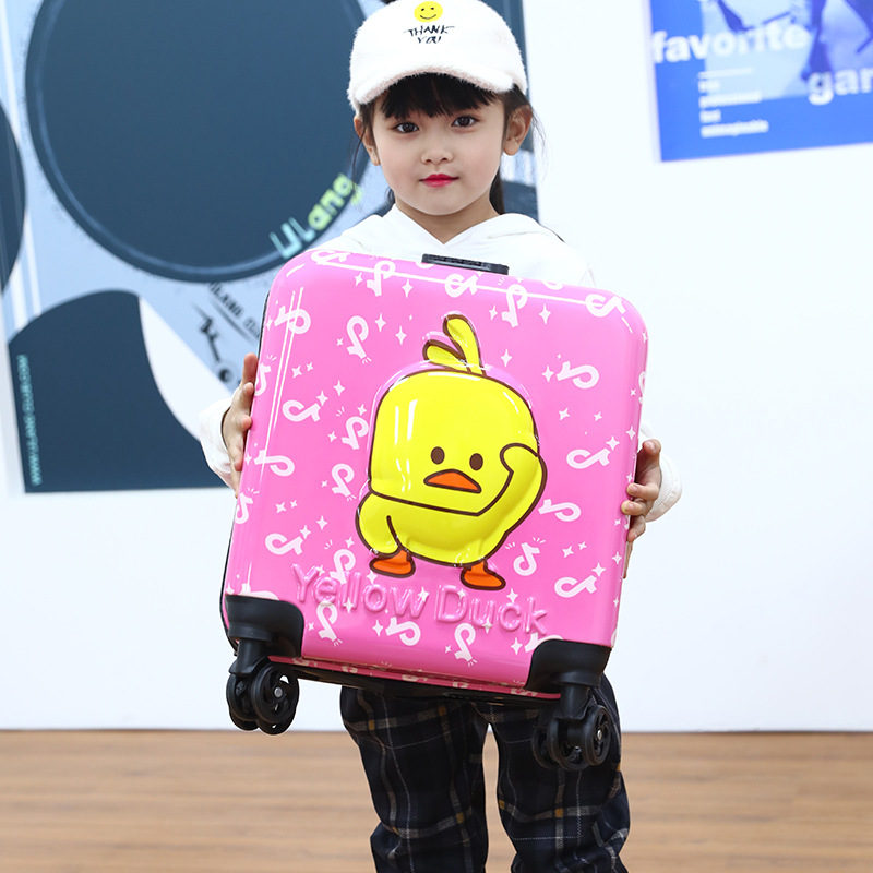 Children's trolley case luggage male and female students 18-inch 20-inch gift box cartoon suitcase boarding case password box