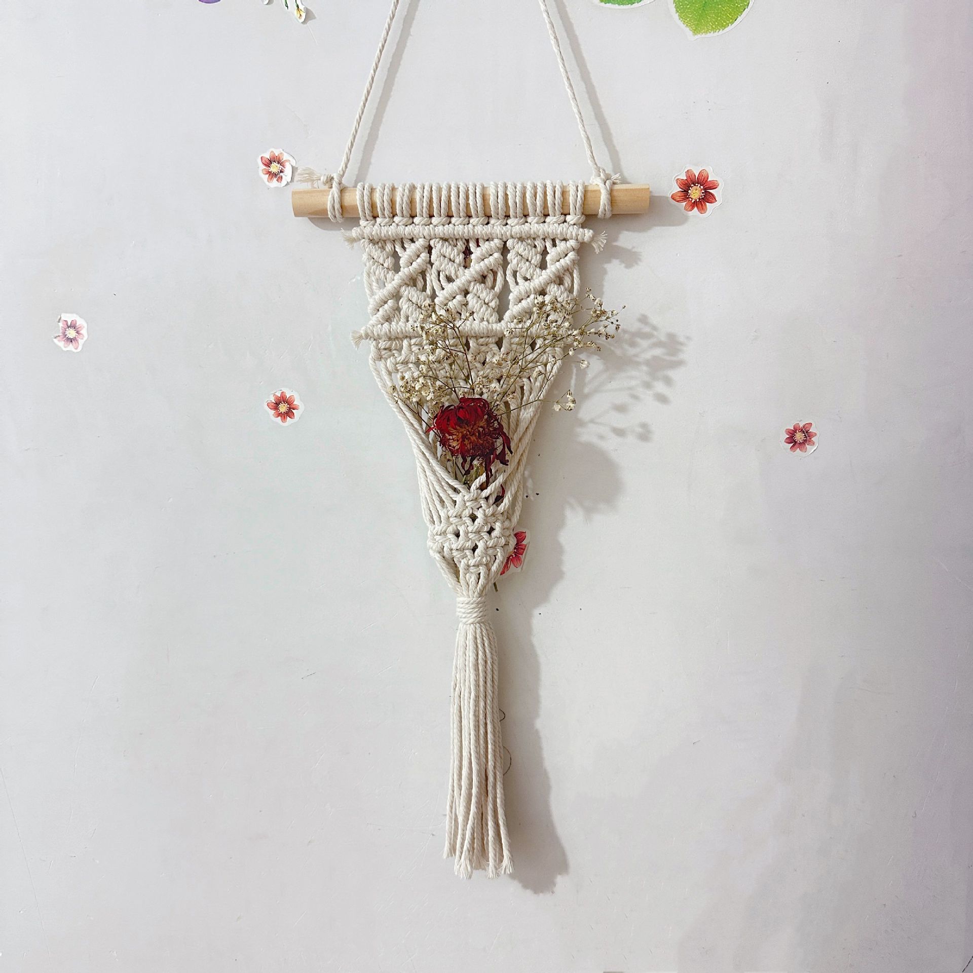 Nordic ins handmade woven tapestry hotel decoration living room wall hanging home accessories wholesale supply