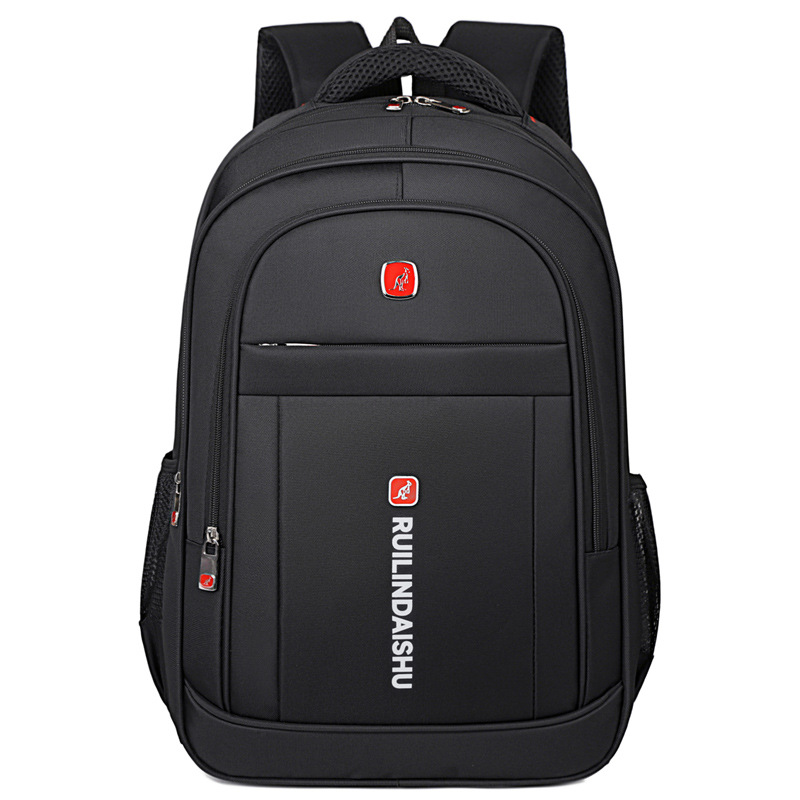 Wholesale Business Computer Bag, Men's Bag, Casual Backpack, Large Capacity Sports Outdoor Travel Bag, Printed Logo School Bag