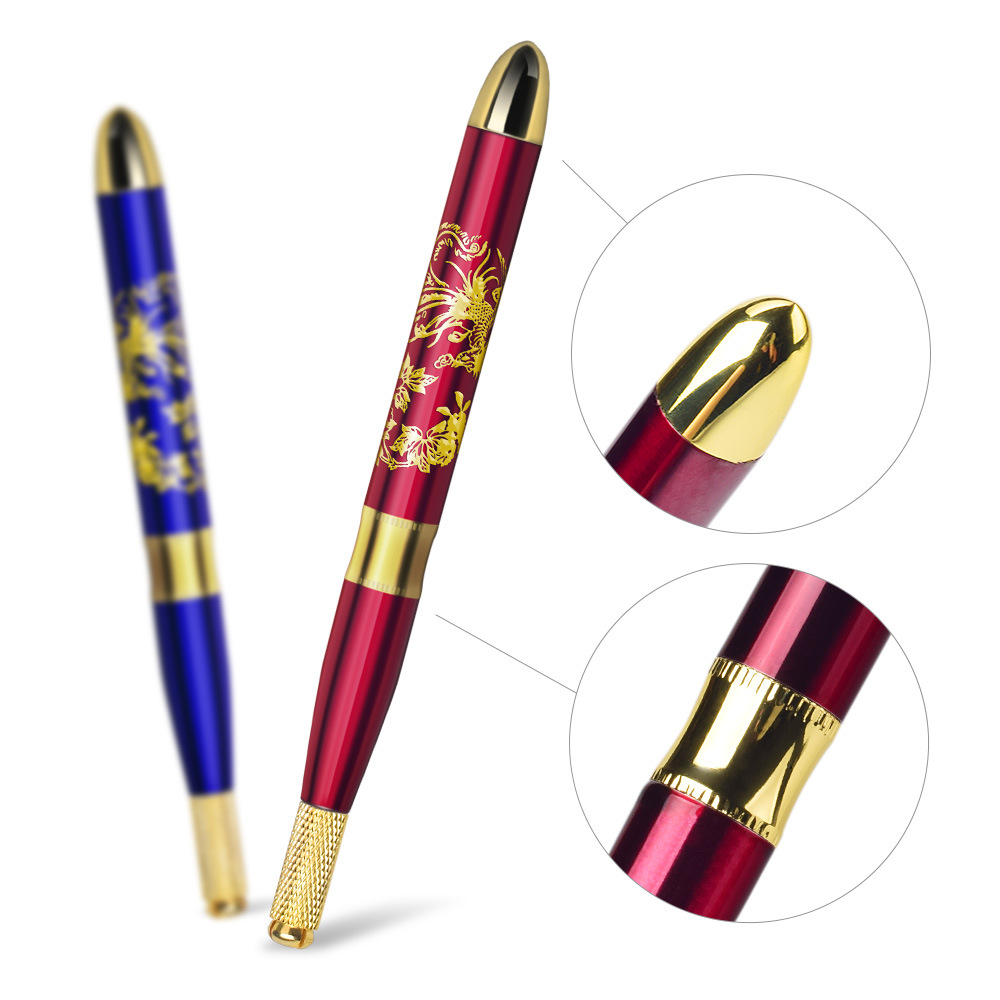 Single-head Phoenix Carving Embroidery Pen No. 28 Eyebrow Pen Korean-style Baking Paint Multifunctional Handmade Embroidery Pen Embroidery Handmade Pen