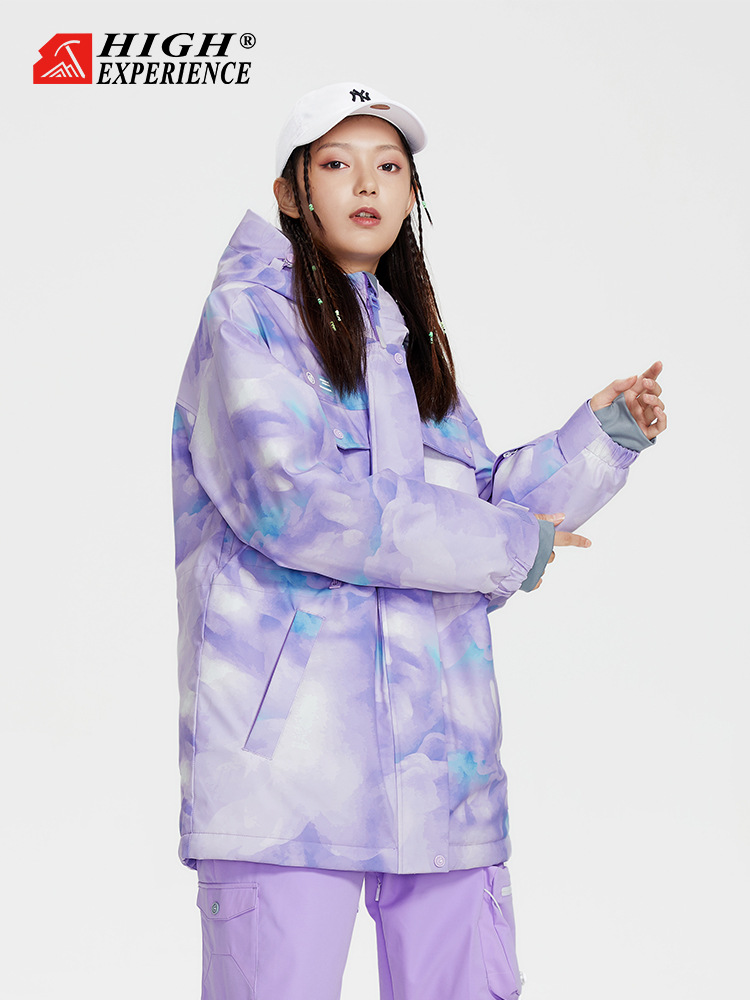 Supreme Ski Clothing for Women, Waterproof and Warm Snowboard Equipment, Professional Double-Board Ski Jacket, Snow Pants