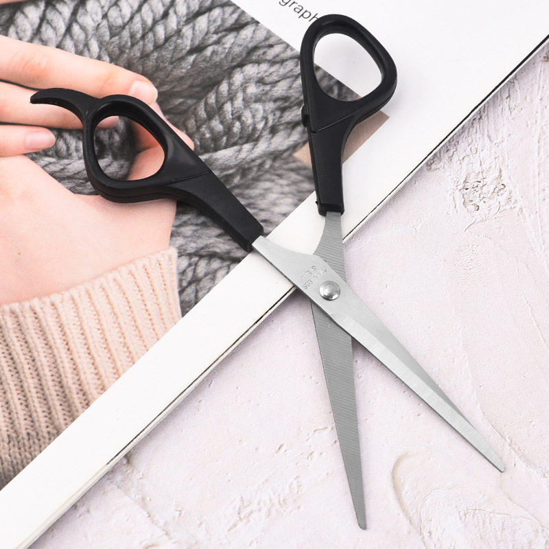 Factory spot stainless steel Barber scissors pet flat blade scissors beauty salon dental Scissors barber tools wholesale