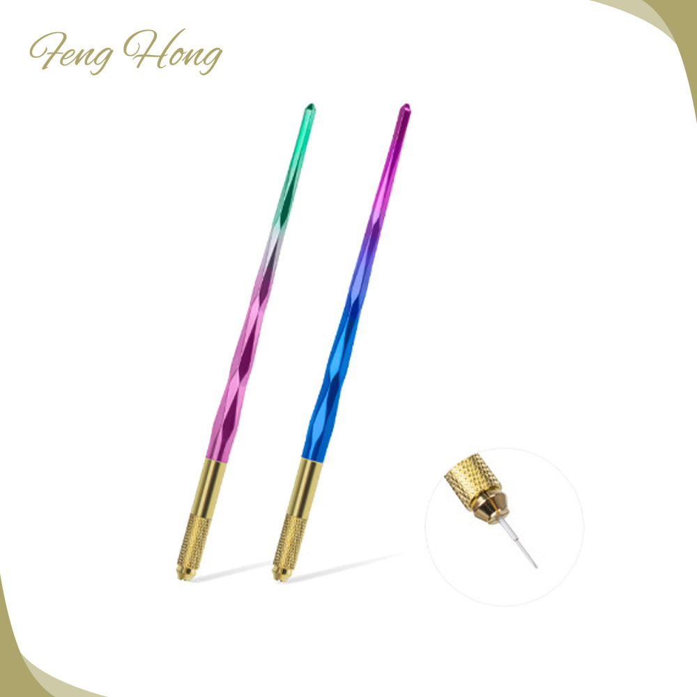 Татуировочная ручка ручной работы цветная маленькая ручка для вышивки цветная ручка для татуировки фабричные прямые продажи с возможностью маркировки