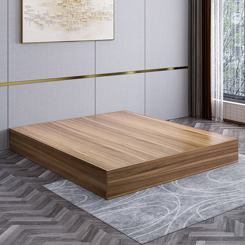 Hotel Special Bed Box Bed Frame Single Apartment Express Hotel Bed Homestay Hotel Furniture Standard Room Full Set Factory