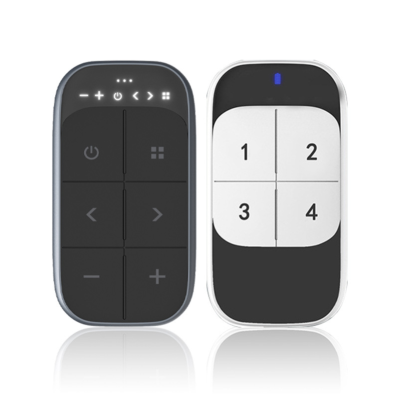 New rechargeable remote control 433MHz electric curtain rolling door lighting intelligent wireless remote control switch