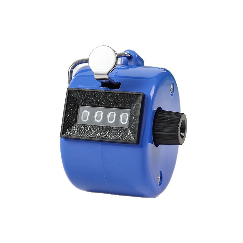 Counter teaching aids teachers use colored hands to press rope skipping counting device children's learning tools mechanical pressing hand holding counter