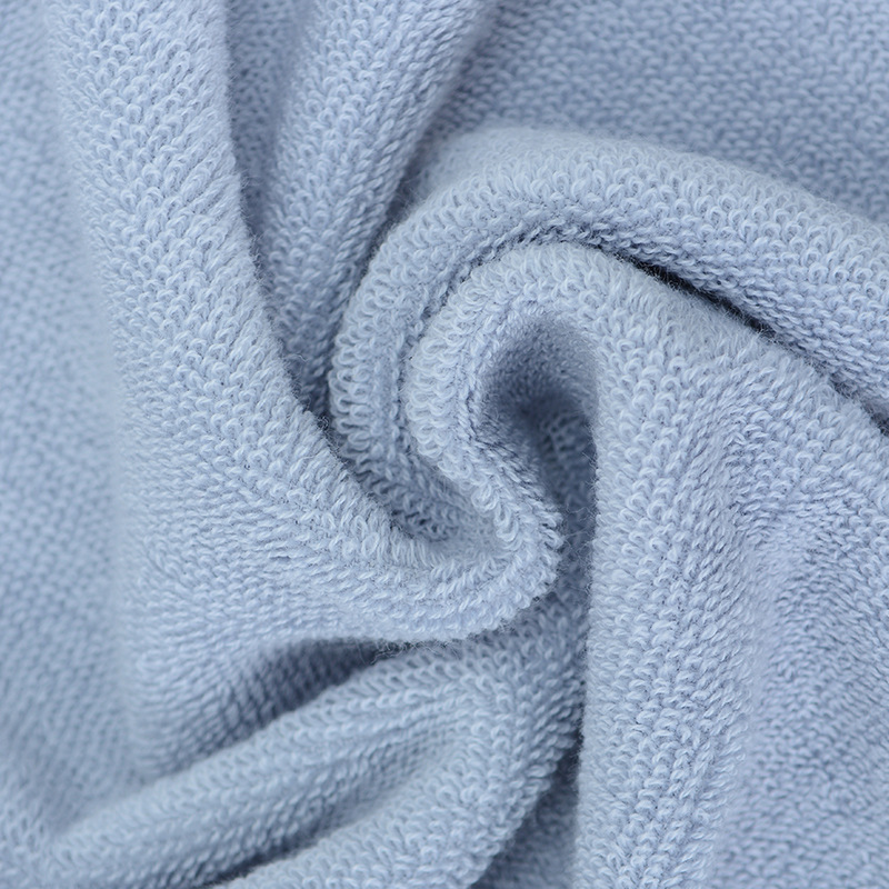 Jieliya Bacteriostatic Towel Pure Cotton Soft Absorbent Summer Lightweight Adult Household Pure Cotton Solid Color Towel 9502