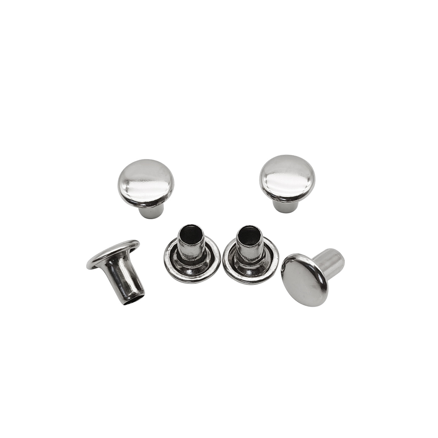 Factory direct iron plating hollow nail rivet nest nail stationery clip plate clamp hole clip special nail buckle fixed metal