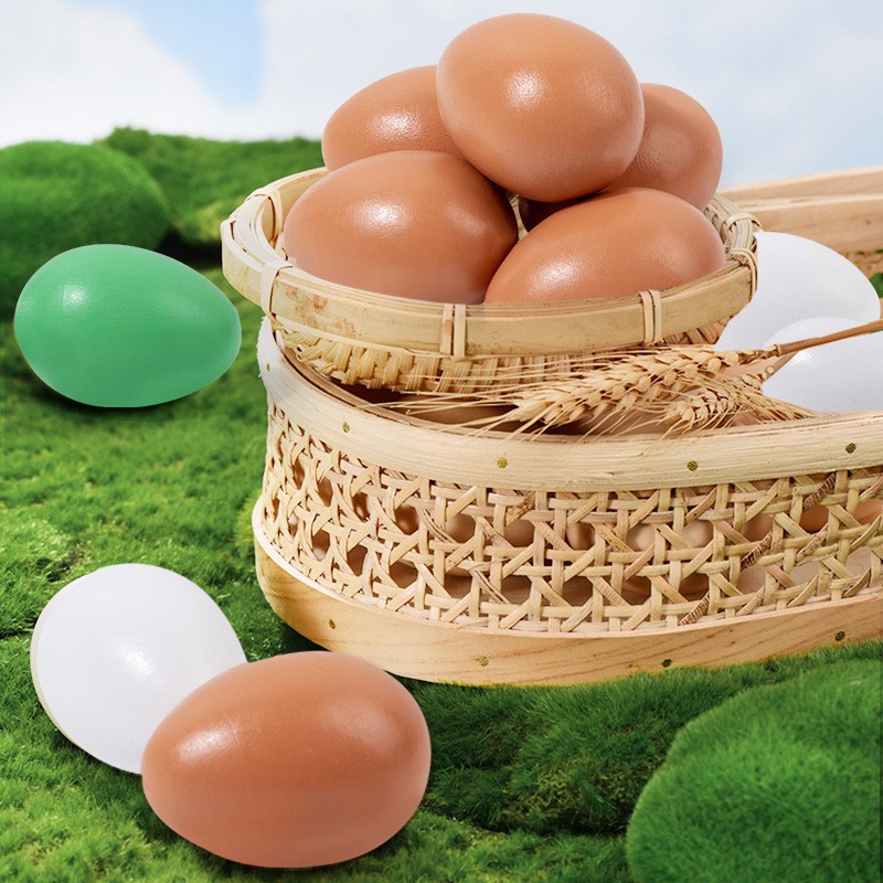 Children's simulation play house three-color egg DIY hand-drawn drawing solid drawing graffiti egg toy