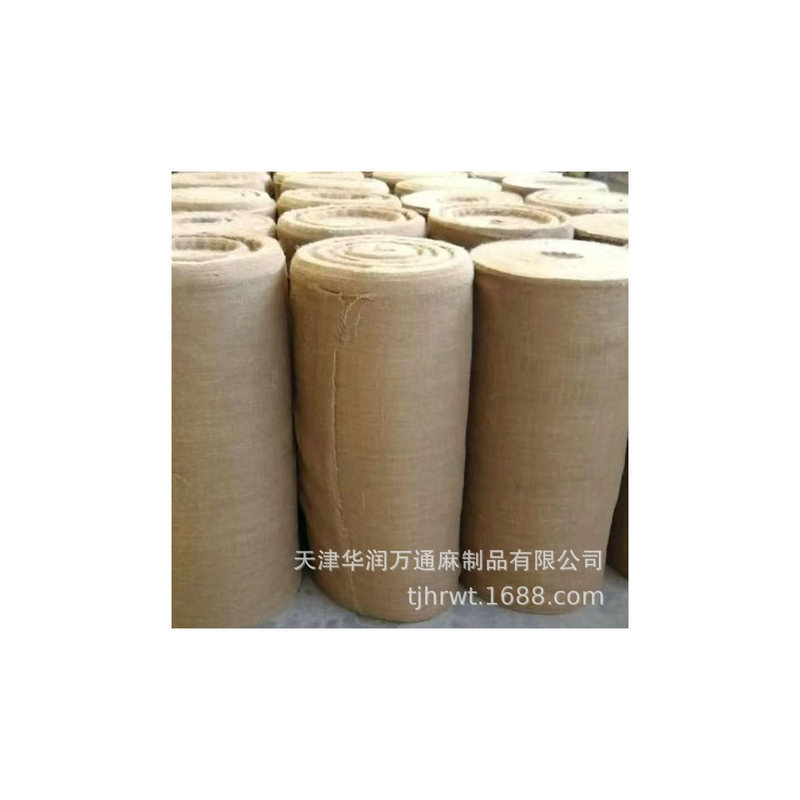 Abrasion Resistant Natural Jute Cloth in Stock, Landscaping Highway Maintenance Coarse Jute Cloth, Shopping Bag Decorative Sack Pieces