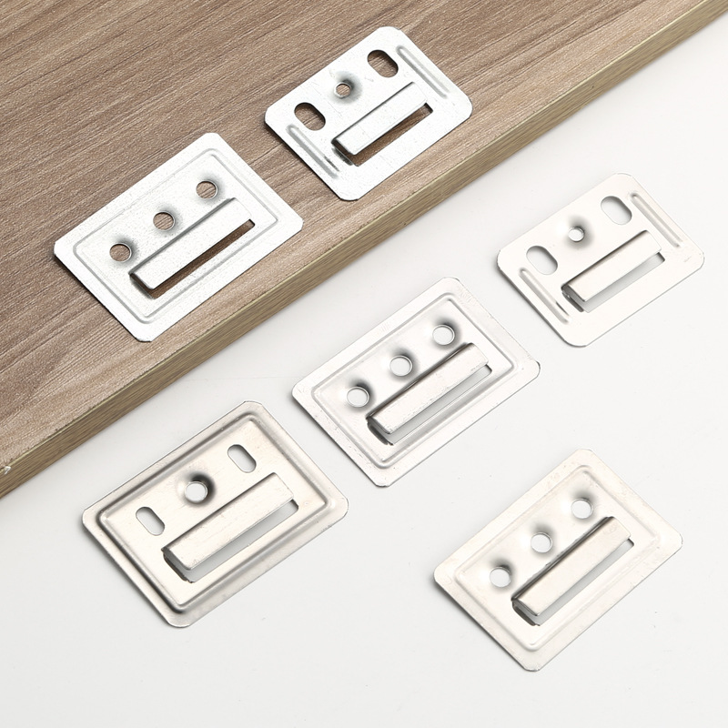 PVC Buckle Plate Buckle Fixing Piece Bamboo-wood Fiberboard Integrated Wallboard Buckle Stainless Steel Clip