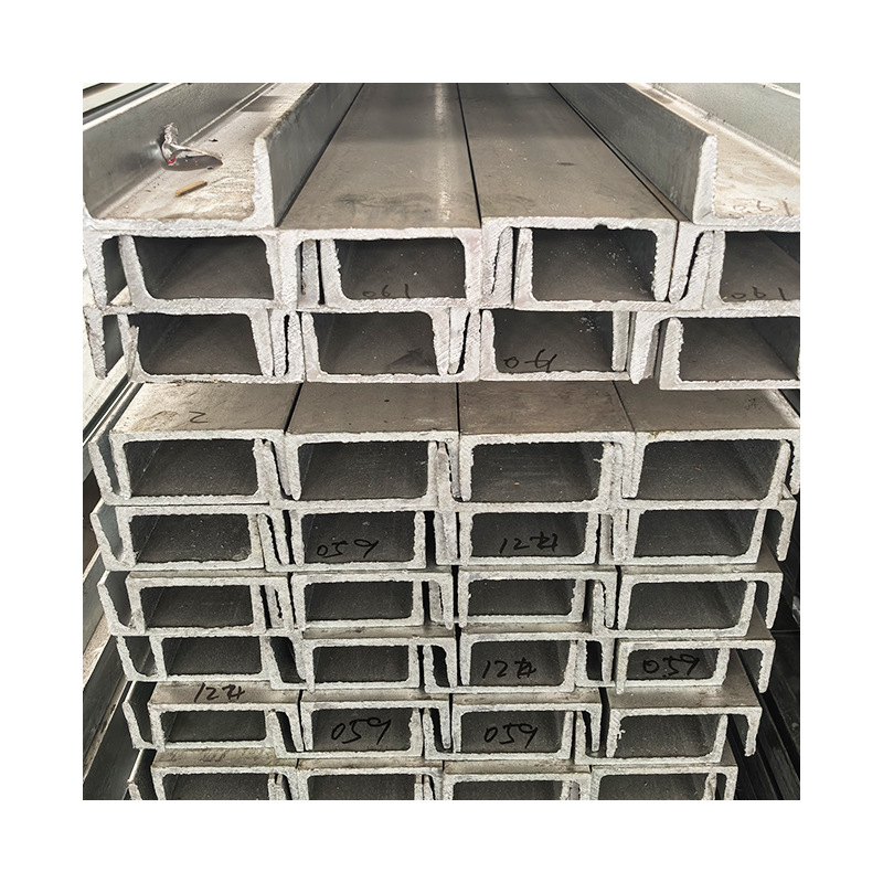 Manufacturers Supply Q235B Galvanized Steel Channel 5 # -20 # Hot Rolled Channel Steel U-Shaped Galvanized Channel Steel with Complete Specifications in Stock
