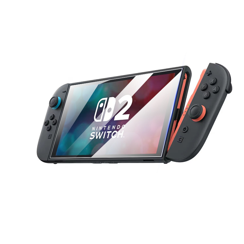 Suitable for Switch2 Tempered Film Blu-Ray Ns2 Hd Nintendo 2Nd Generation Frosted Anti-Fingerprint Game Console Protective Film