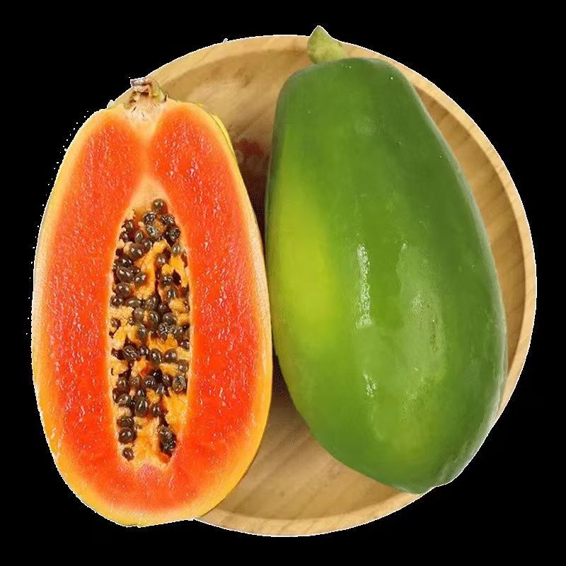 Yunnan Red Papaya Seasonal Fresh Fruit for Pregnant Women Soft Sweet Juicy Milk Rock Sugar Heart 4.5kg Wholesale