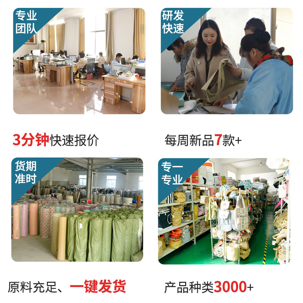 Cross-border foreign trade bedside bathroom wall-mounted storage bag cotton and linen fabric storage bag student dormitory storage hanging bag