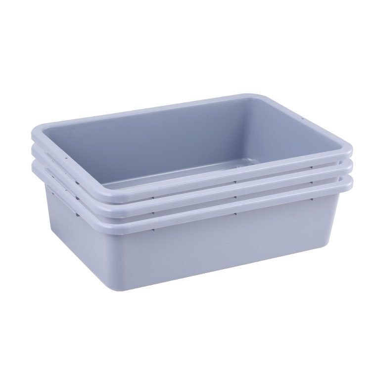 Hotel plastic bowl tableware collection basin thickened Bowl security basket kitchen storage basin vegetable washing basin wholesale