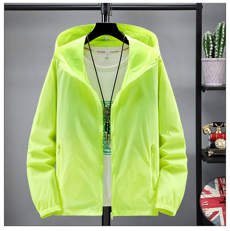 Sun Protection Clothing for Men and Women in Summer Breathable Thin Couple Skin Clothing Outdoor Long-Sleeved Jacket Fishing Clothing Windproof Clothing Factory