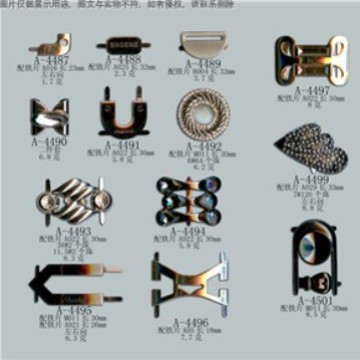 Shoe Buckle Shoe Flower Hardware Slipper Tee Chain Shoe Material Wholesale 3066-4966 Teliw