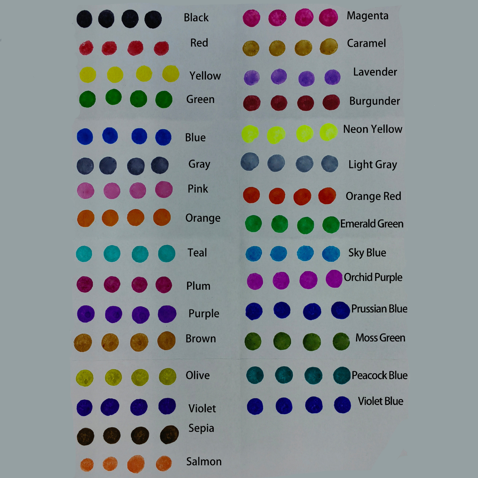 Binguo pen/point pen dot/bingo marker factory direct multi-color optional foreign trade