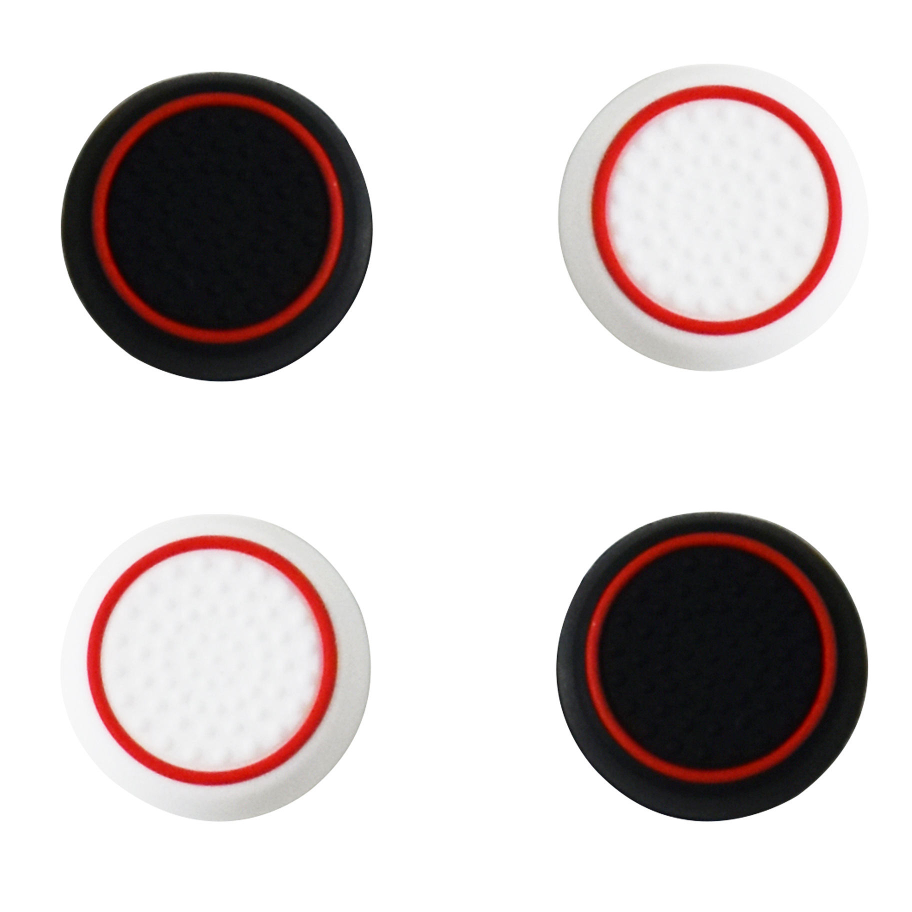 Ps4 Rocker Cap Xbox/Ps5 Game Console Mushroom Head Protection Key Cap Two-Color Handle Silicone Cap Luminous