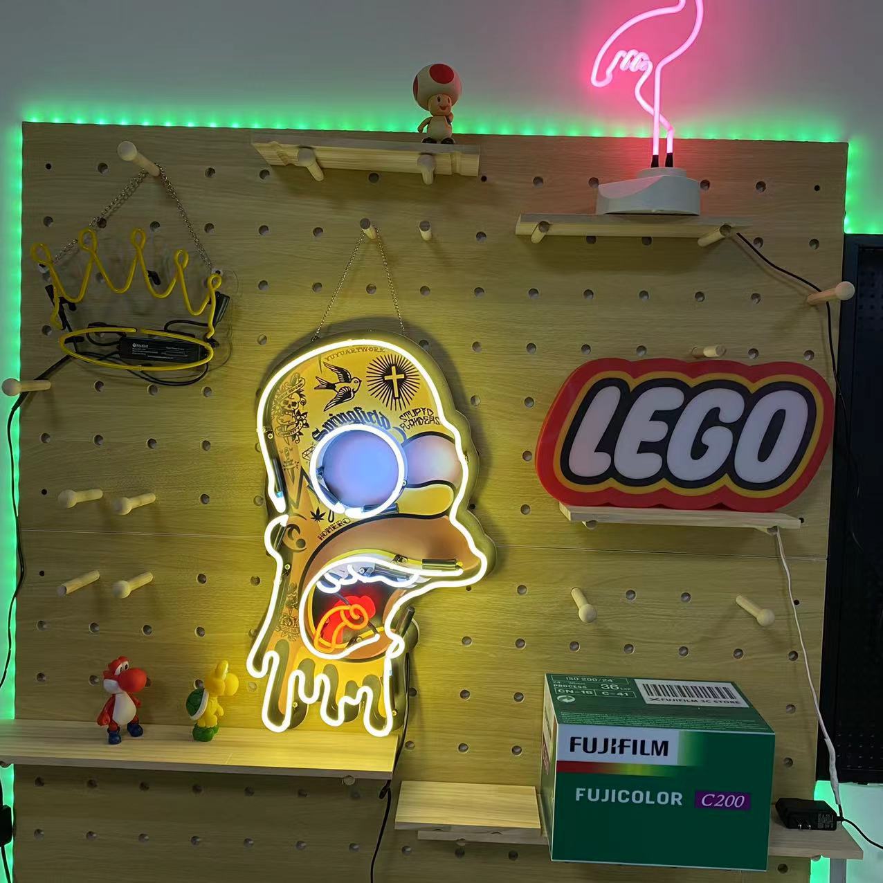 Fashionable Hot-Selling Uncle Barley Glass Neon Tube Letter Sign Neon Party Art Decorative Light Letters