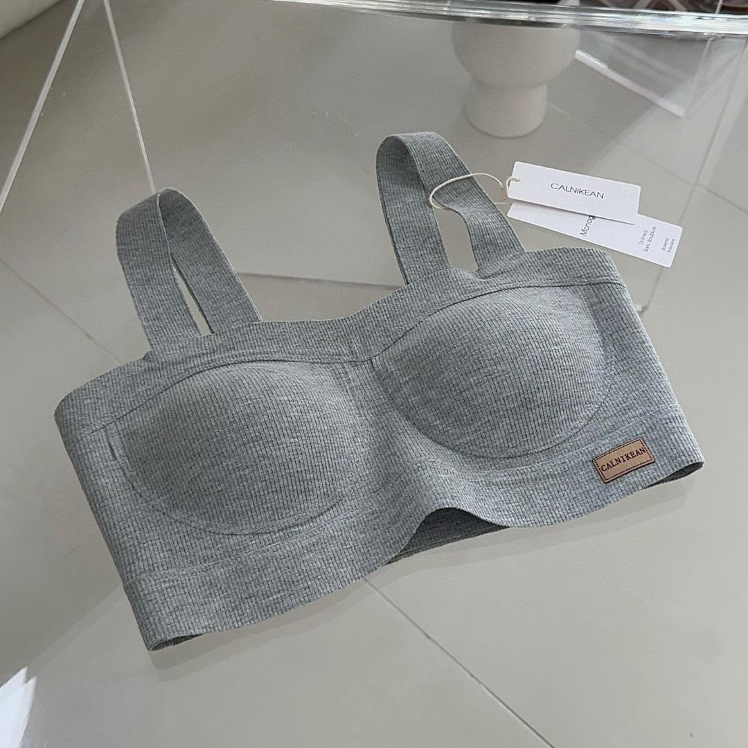 9991 Autumn and Winter Comfortable Traceless Underwear Soft Support 3D Fishbone Line Oxygen Cotton Bra Beauty Back Fixed Cup