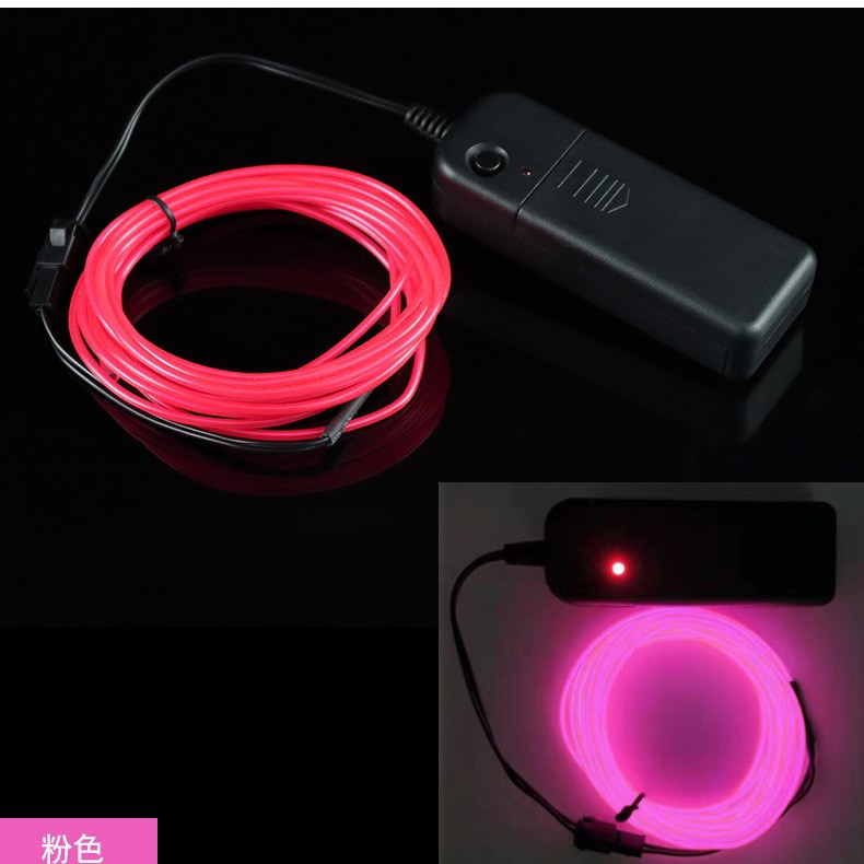 Luminous Line El Cold Light 5m Stickman Product Battery Box Highlight Set Modeling Technology New Product Hot Sale