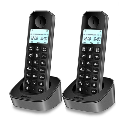 Philips DCTG160 cordless telephone landline home wireless stand-alone office mother and child Machine