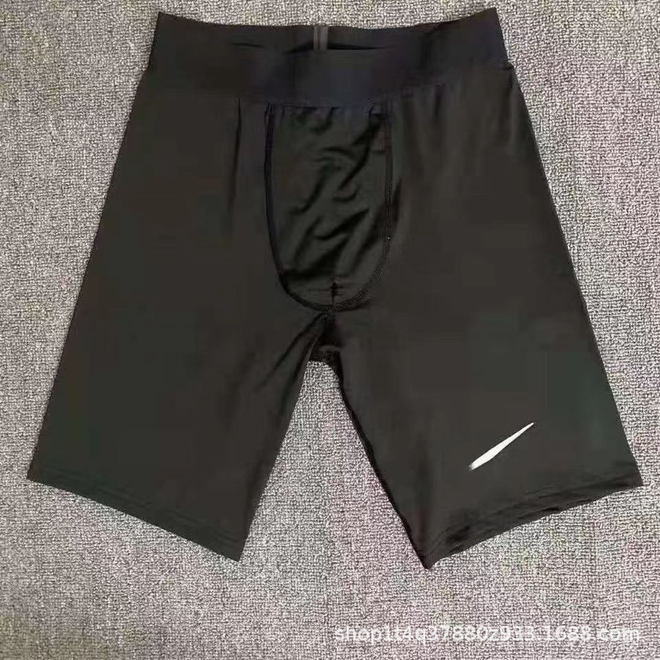 Running God Non-wearing Crotch Professional Marathon Men's Running Sports Racing Breathable Quick-drying Tight Compression Shorts Training