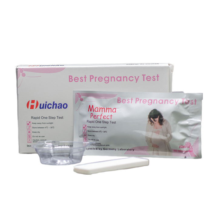 Cross-border early pregnancy card (HCG) in stock foreign trade English mother card pregnancy test stick pregnancy test paper, pregnancy test card pregnancy test