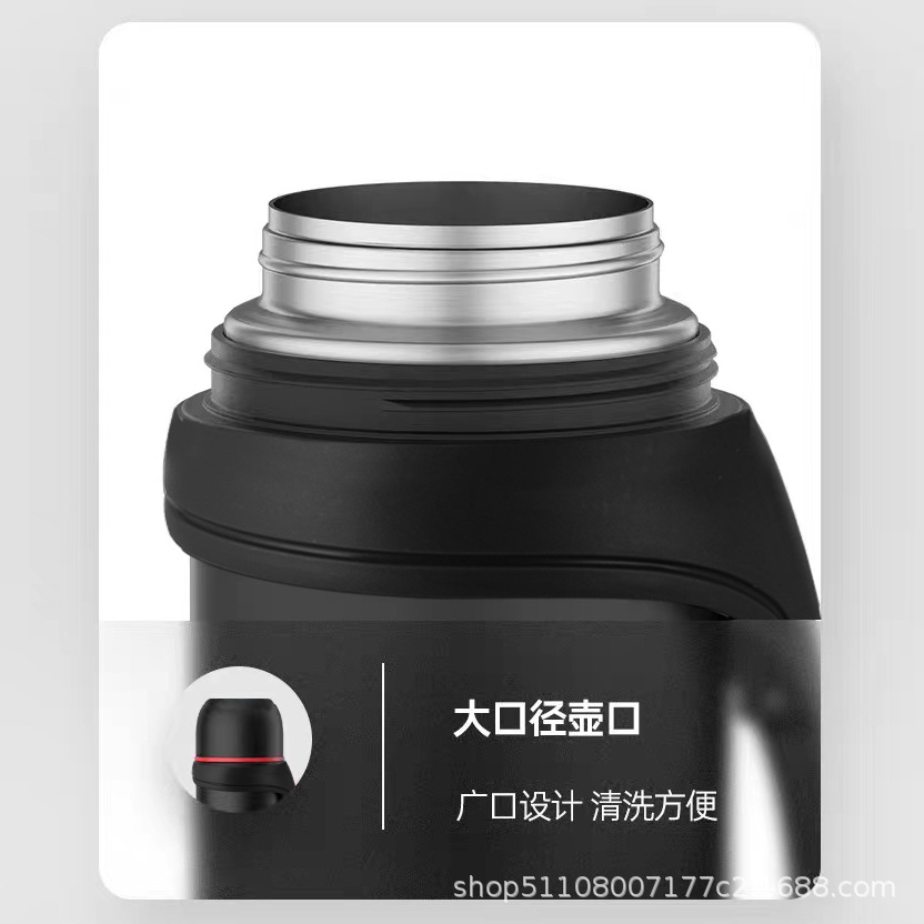 Cross-Border Outdoor Sports Water Bottle 316 Stainless Steel Large-Capacity Vacuum Insulated Kettle Car Travel Insulated Water Cup