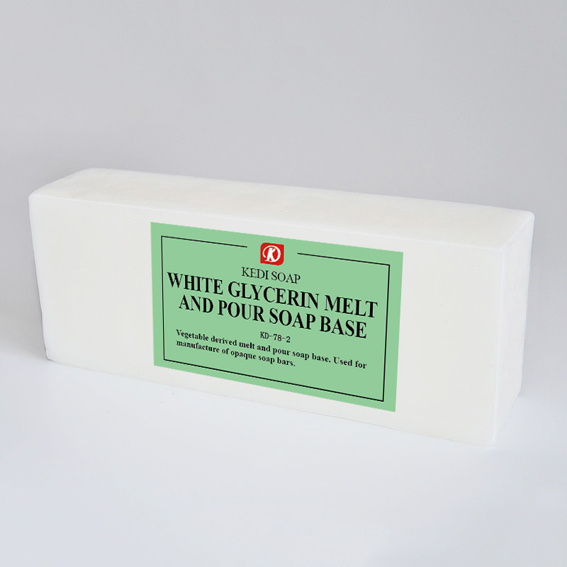 Shenzhen Kedi Long Bar Soap DIY Soap Base Factory Direct Sales 1kg Packs of Transparent Soap Raw Materials Wholesale