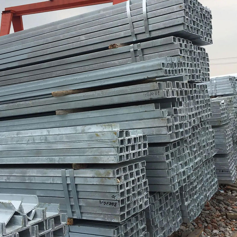 Hot-Dip Galvanized Steel Channel, Stainless Steel U-Shaped Channel, Steel Structure Curtain Wall Channel, National Standard Q235B Channel, Hot-Rolled Channel