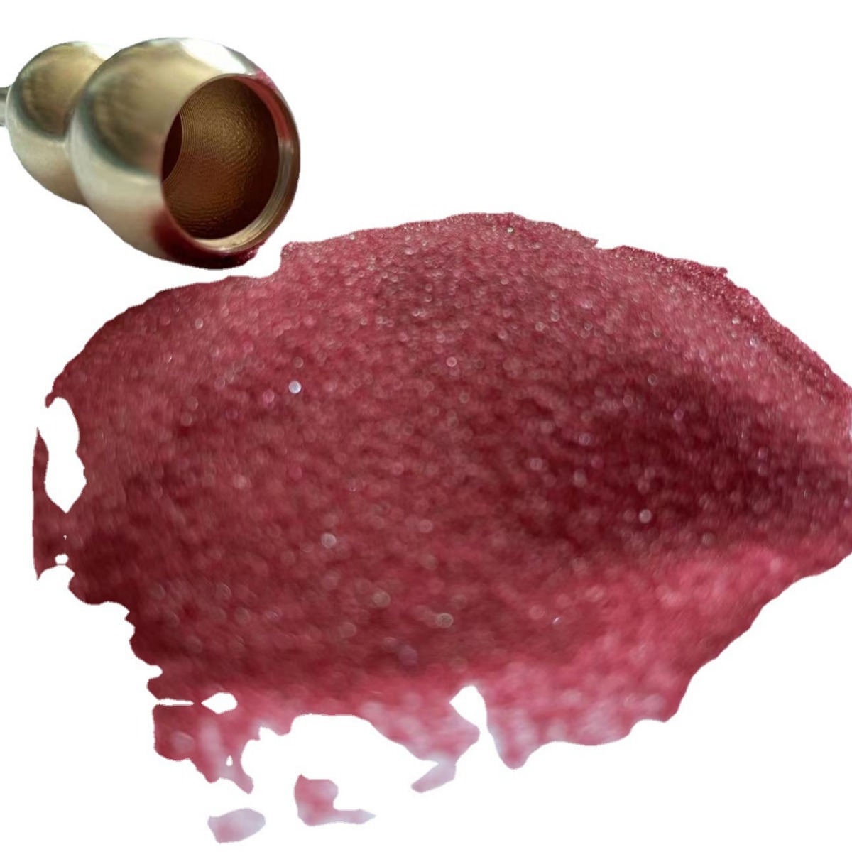 Spot hair 4g red sand bag keychain accessories cinnabar powder particle sand red sand cinnabar can be filled with hollow gourd