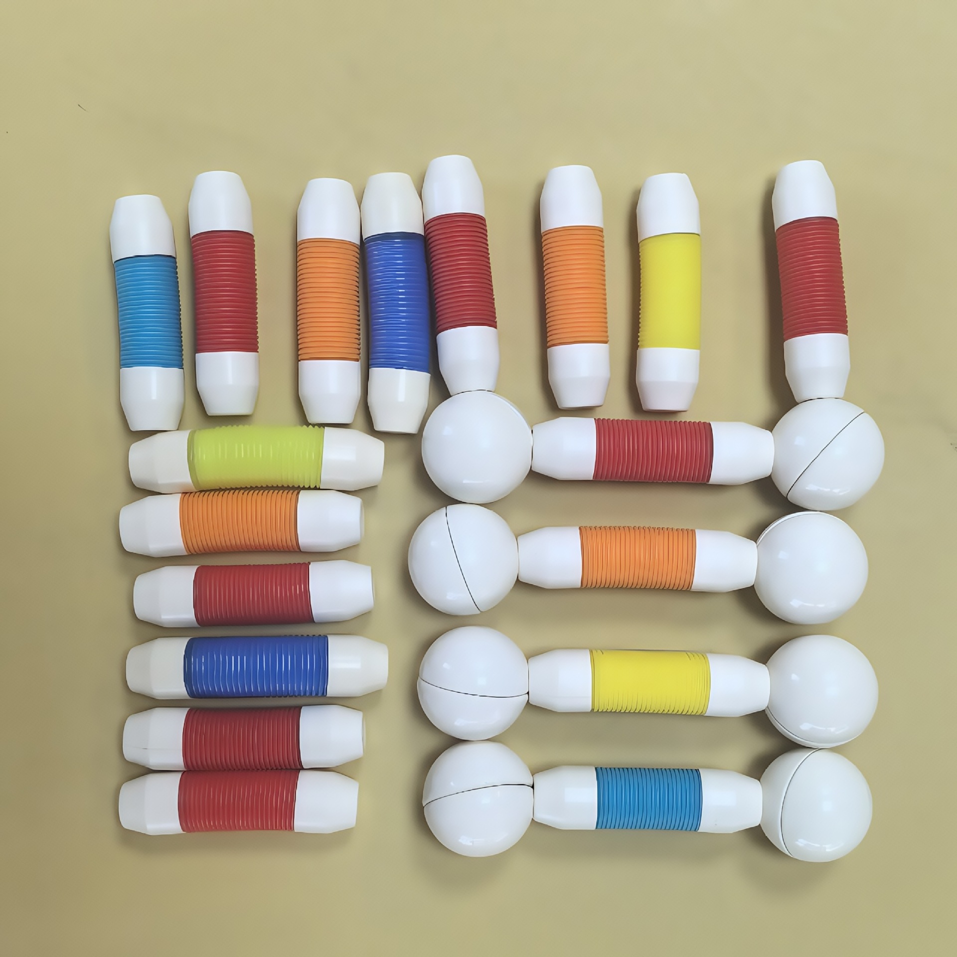 Cross-Border Magnetic Retractable Magnetic Stick Toy Early Education Concentration Training Children's Retractable Stick Magnetic Retractable