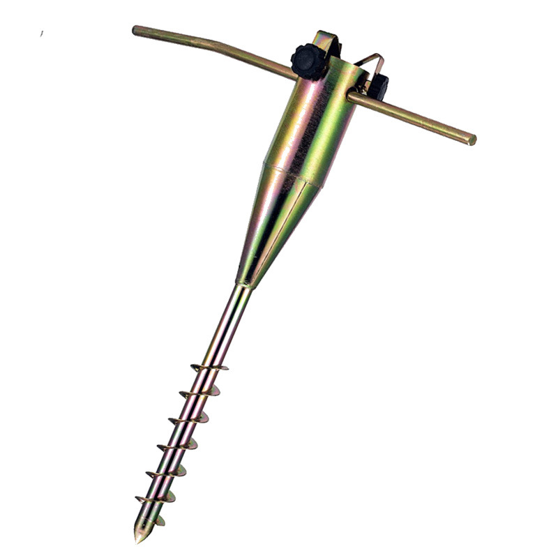 Beach Umbrella Metal Sun Umbrella Pole Stand Beach Garden Sunshade Umbrella Sand Flag Pole Bracket Grass Anchor Ground Pointed Base